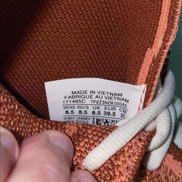 Converse Chuck 70 Renew Knit High-Top Sneakers Healing Clay Size 8.5 W /6.5 M - Picture 10 of 11